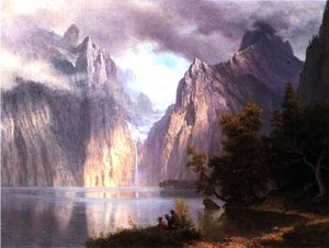 In de Sierra Nevada, c.1861